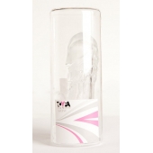 Прозрачная гелевая насадка с клиторальным отростком - 13 см. - Toyfa Basic - в Якутске купить с доставкой