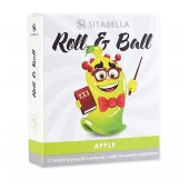 Стимулирующий презерватив-насадка Roll   Ball Apple - Sitabella - купить с доставкой в Якутске