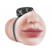 Мастурбатор-ротик с виброкольцом Satisfaction Beloved - Lola Games - в Якутске купить с доставкой