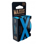 Классические презервативы в железном кейсе MAXUS Classic - 3 шт. - Maxus - купить с доставкой в Якутске