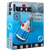 Презерватив LUXE Maxima  Глубинная бомба  - 1 шт. - Luxe - купить с доставкой в Якутске