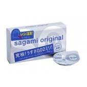 Ультратонкие презервативы Sagami Original QUICK - 6 шт. - Sagami - купить с доставкой в Якутске