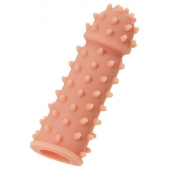 Телесная реалистичная насадка KOKOS Extreme Sleeve 03 с дополнительной стимуляцией - 12,7 см. - KOKOS - в Якутске купить с доставкой