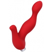 Красный силиконовый вибростимулятор простаты Proman - 12,5 см. - ToyFa - в Якутске купить с доставкой