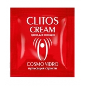 Пробник возбуждающего крема для женщин Clitos Cream - 1,5 гр. - Биоритм - купить с доставкой в Якутске