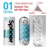 Мастурбатор SPINNER Tetra - Tenga - в Якутске купить с доставкой