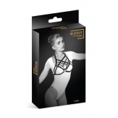 Черная упряжь на грудь Clara - Bijoux Pour Toi - купить с доставкой в Якутске