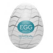 Мастурбатор-яйцо EGG Wavy II - Tenga - в Якутске купить с доставкой