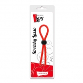 Красное эрекционное лассо с одной бусинкой-утяжкой STRETCHY THICK LASSO - Dream Toys - в Якутске купить с доставкой