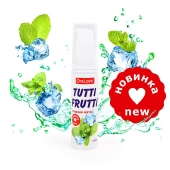 Гель-смазка Tutti-frutti со вкусом сладкой мяты - 30 гр. - Биоритм - купить с доставкой в Якутске