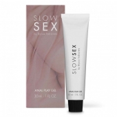 Лубрикант на водной основе Slow Sex Anal Play Gel - 30 мл. - Bijoux Indiscrets - купить с доставкой в Якутске