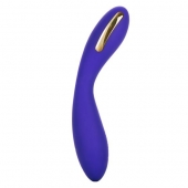 Фиолетовый вибратор с электростимуляцией Intimate E-Stimulator Wand - 21,5 см. - California Exotic Novelties - купить с доставкой в Якутске