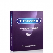 Презервативы Torex  Ультратонкие  - 3 шт. - Torex - купить с доставкой в Якутске