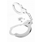 Металлические серебристые наручники Designer Metal Handcuffs - Pipedream - купить с доставкой в Якутске