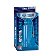 Синяя вакуумная помпа MENZSTUFF PENIS ENLARGER - Dream Toys - в Якутске купить с доставкой