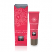 Возбуждающий интимный гель для двоих STIMULATION GEL Pomegranate   Nutmeg - 30 мл. - Shiatsu - купить с доставкой в Якутске