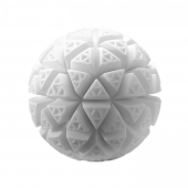 Белый мастурбатор Tenga Geo Glacier - Tenga - в Якутске купить с доставкой