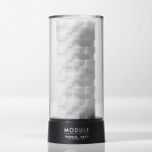 Белый 3D мастурбатор MODULE - Tenga - в Якутске купить с доставкой
