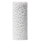 Белый 3D мастурбатор PILE - Tenga - в Якутске купить с доставкой