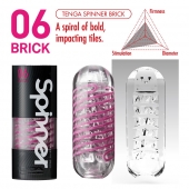 Мастурбатор SPINNER Brick - Tenga - в Якутске купить с доставкой