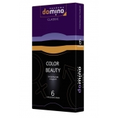 Разноцветные презервативы DOMINO Colour Beauty - 6 шт. - Domino - купить с доставкой в Якутске