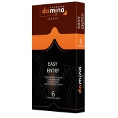 Презервативы с увеличенным количеством смазки DOMINO Easy Entry - 6 шт. - Domino - купить с доставкой в Якутске