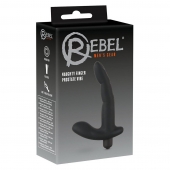 Черный вибромассажер простаты Naughty Finger Prostate Vibe - 13,8 см. - Orion - в Якутске купить с доставкой