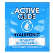 Лубрикант на водной основе Active Glide с гиалуроновой кислотой - 3 гр. - Биоритм - купить с доставкой в Якутске