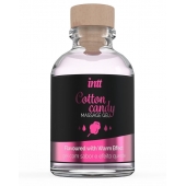 Массажный гель с согревающим эффектом Cotton Candy - 30 мл. - INTT - купить с доставкой в Якутске