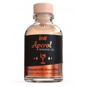 Массажный гель с согревающим эффектом Aperol - 30 мл. - INTT - купить с доставкой в Якутске