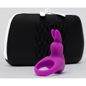 Фиолетовое эрекционное виброкольцо Happy Rabbit Cock Ring Kit - Happy Rabbit - в Якутске купить с доставкой