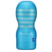 Мастурбатор с охлаждающей смазкой TENGA Original Vacuum Cup Cool - Tenga - в Якутске купить с доставкой