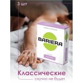 Классические презервативы Bariera Classic - 3 шт. - Bariera - купить с доставкой в Якутске