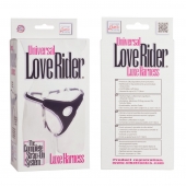 Трусы для страпона с универсальным креплением Universal Love Rider Luxe Harness - California Exotic Novelties - купить с доставкой в Якутске