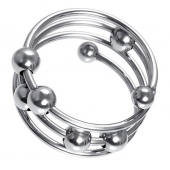 Большое металлическое кольцо под головку пениса - ToyFa - купить с доставкой в Якутске
