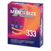 Стимулирующая насадка на пенис MEN SIZE 333 - Sitabella - в Якутске купить с доставкой