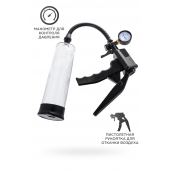 Прозрачная механическая помпа для пениса Viggo - Sexus - в Якутске купить с доставкой