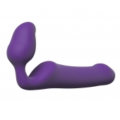 Фиолетовый безремневой страпон Queens L - Adrien Lastic - купить с доставкой в Якутске