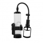 Прозрачная вакуумная помпа с вибрацией Vibrating Penis Pump - Dream Toys - в Якутске купить с доставкой