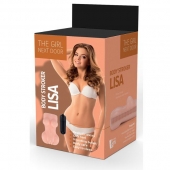 Телесный мастурбатор-вагина Lisa - Dream Toys - в Якутске купить с доставкой