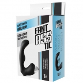 Черный вибромассажер простаты FantASStic Vibrating Prostate Massager - 11,3 см. - Dream Toys - в Якутске купить с доставкой