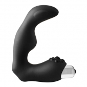 Черный вибромассажер простаты FantASStic Vibrating Prostate Massager - 11,3 см. - Dream Toys - в Якутске купить с доставкой