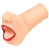 Мастурбатор-ротик с алыми губами - ToyFa - в Якутске купить с доставкой