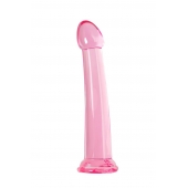 Розовый нереалистичный фаллоимитатор Jelly Dildo XL - 22 см. - Toyfa Basic купить с доставкой в интернет-магазине Orgasmix в Якутске Розовый нереалистичный фаллоимитатор Jelly Dildo XL - 22 см. - Toyfa Basic