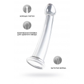 Прозрачный нереалистичный фаллоимитатор Jelly Dildo XL - 22 см. - Toyfa Basic купить с доставкой в интернет-магазине Orgasmix в Якутске Прозрачный нереалистичный фаллоимитатор Jelly Dildo XL - 22 см. - Toyfa Basic