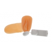 Мастурбатор-вагина с вибрацией ELLY POCKET PAL VAGINA MULTISPEED - NMC - в Якутске купить с доставкой