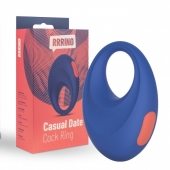 Синее эрекционное кольцо RRRING Casual Date Cock Ring - FeelzToys - в Якутске купить с доставкой