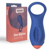 Синее эрекционное кольцо RRRING One Nighter Cock Ring - FeelzToys - в Якутске купить с доставкой