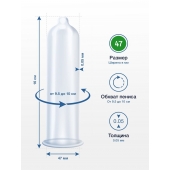 Презервативы MY.SIZE размер 47 - 3 шт. - My.Size - купить с доставкой в Якутске Презервативы MY.SIZE размер 47 - 3 шт. - My.Size - купить с доставкой в Якутске