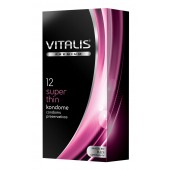 Ультратонкие презервативы VITALIS PREMIUM super thin - 12 шт. - Vitalis - купить с доставкой в Якутске